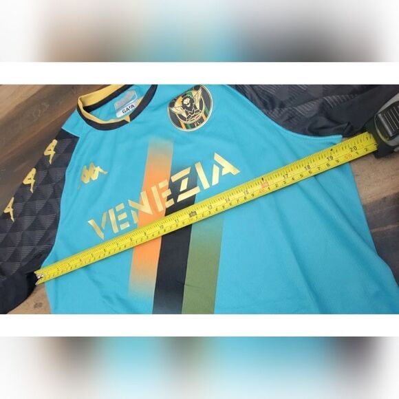 Rare Kappa official Venezia Fc 3rd Kit 21-22 Soccer Football Jersey Size M - Picture 5 of 10